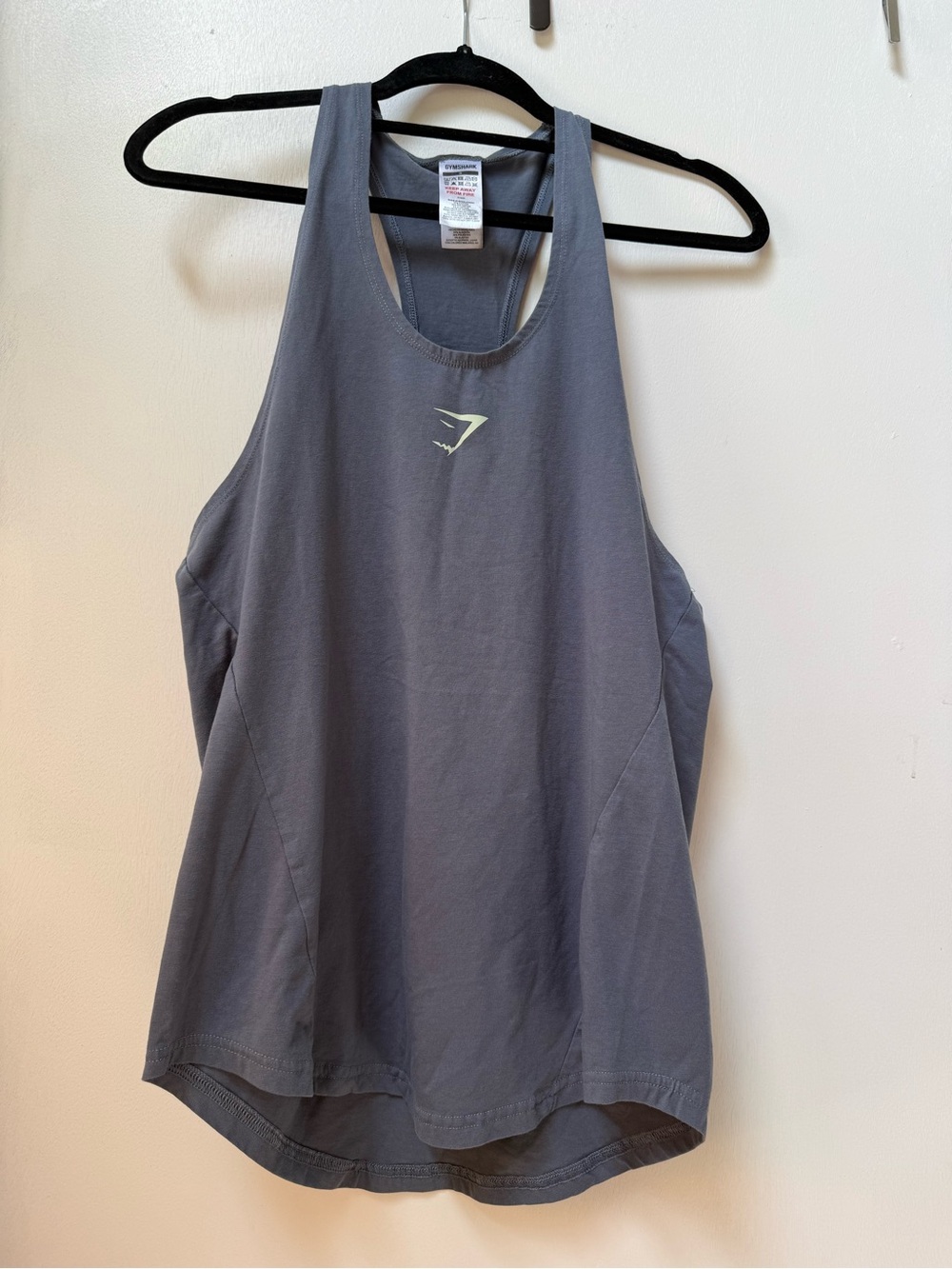 Gymshark Slate Gray Racerback Tank